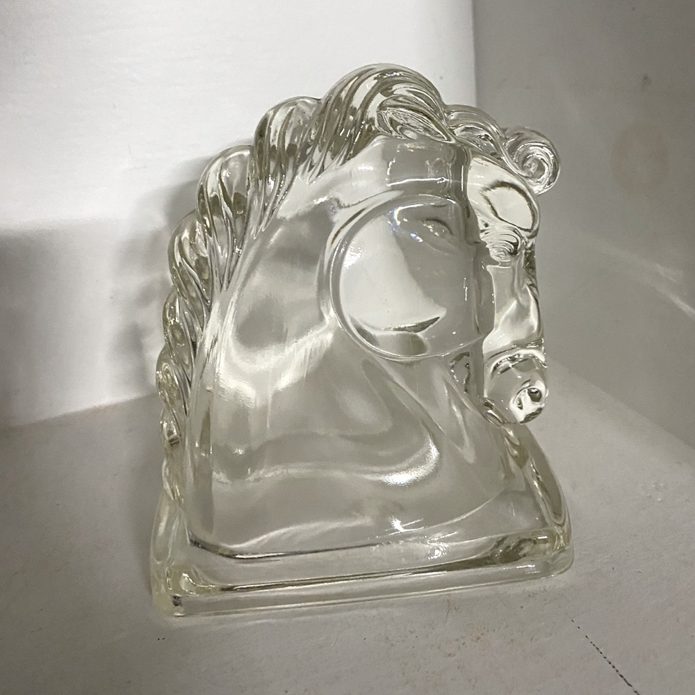Horse book stand end holder